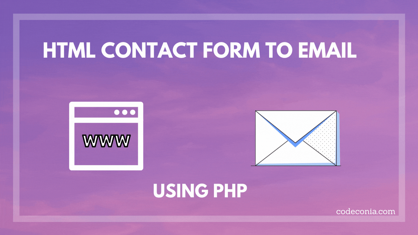 php contact form send email
