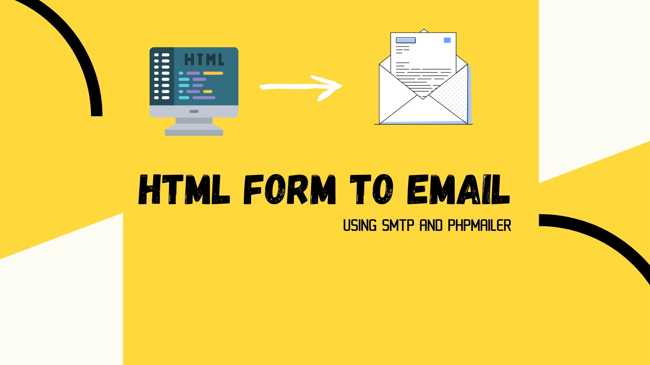 HTML From To Email Using SMTP In PHP With Source Code